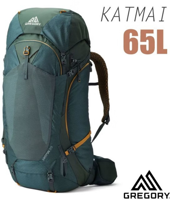 GREGORY KATMAI 65L 登山背包 附FreeFloat臀帶 氧化綠