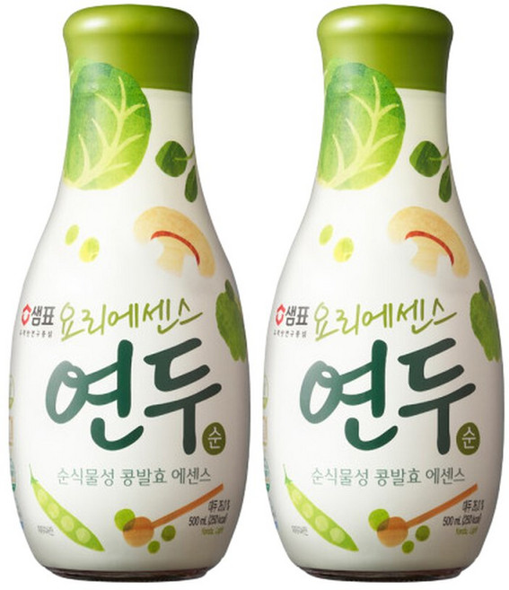 샘표 연두 순 500ml 2개
