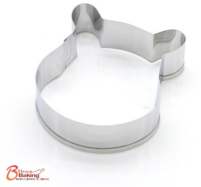 스텐쿠키커터 곰얼굴푸우, 단품, 1개