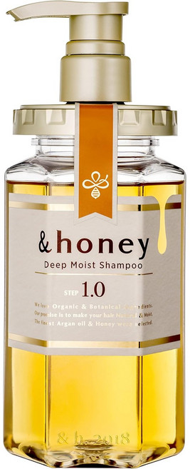 &honey 앤허니 딥 모이스트 샴푸 멜티 모이스트 리페어 샴푸, 1개, 440ml