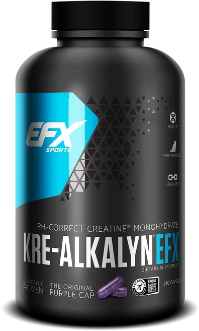 EFX Sports Kre Alkalyn 크레 알카린 EFX 240캡슐, 240정, 1개 - 쿠팡