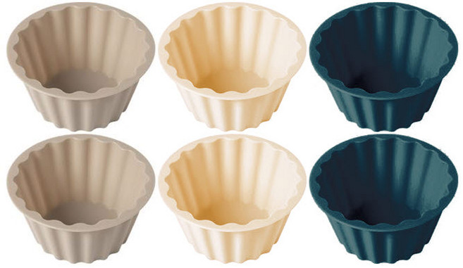 토탈하우스 실리만 하모니 실리콘 머핀빵틀 (중) WSK4022 머핀틀 머핀컵, 1개