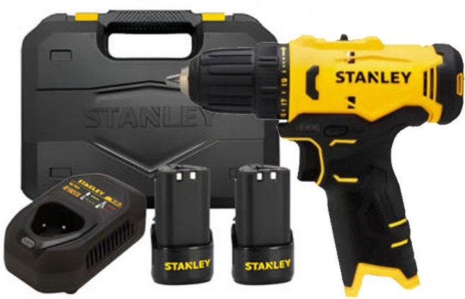 스탠리 충전드릴드라이버 SCD10D2K 12V 2A 2B 세트, 1개