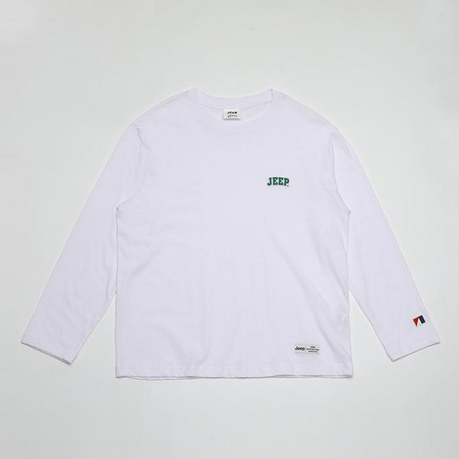 지프 24F/W 루즈핏 긴팔티셔츠 대문자와펜로고 쭉티 JP6TSU001