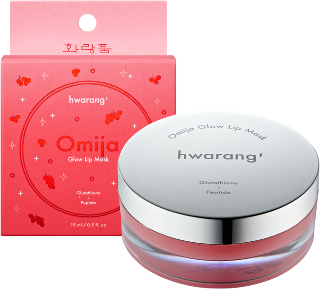 화랑품 오미자 글로우 립 마스크 15ml, 1개