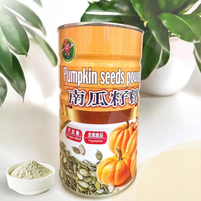 南瓜籽粉 無加糖 全素食 600g 低溫烘焙 高纖維 無麩質, 1個