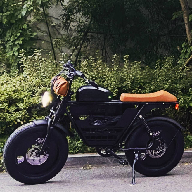 컴투스 신형 팻바이크 26년형 자토바이 일체형 휠모터 배달 전기자전거 듀얼쇼바, 레트로 팻바이크 Y1 듀얼