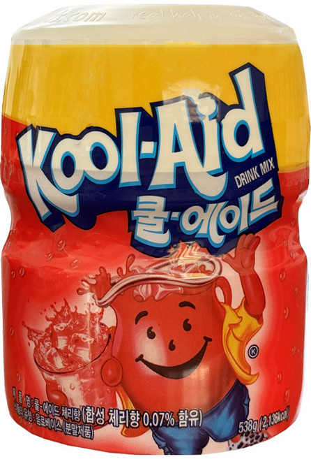쿨에이드 체리 에이드 가루 분말 538g, 1개입, 2개