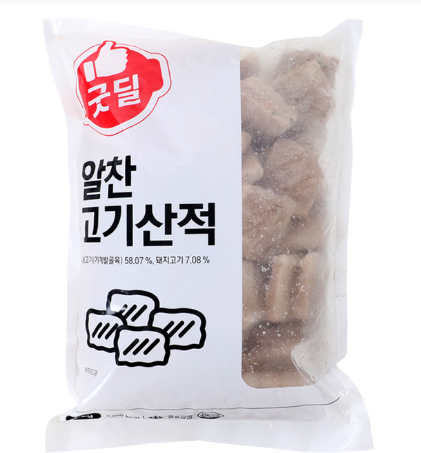 CJ 굿딜 알찬 고기산적 1Kg, 18개
