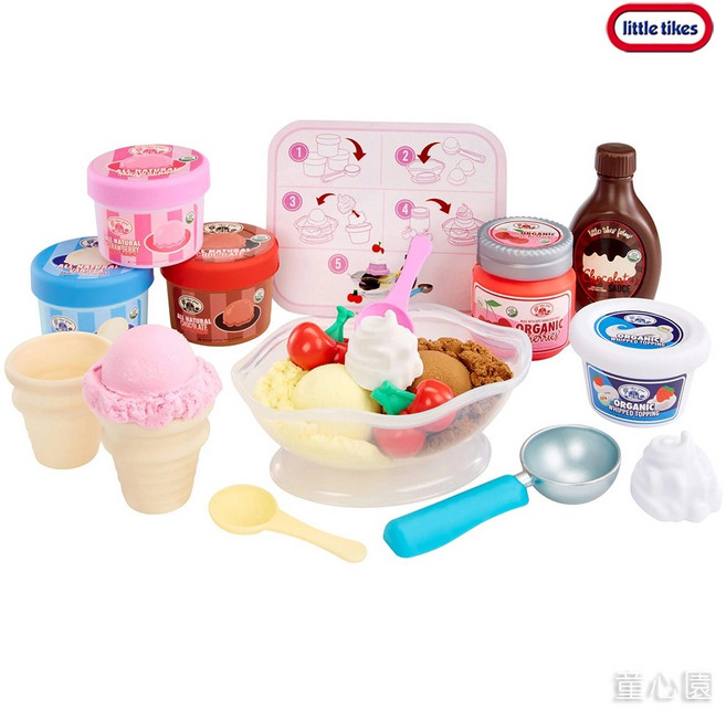 Little Tikes 聖代派對 創意黏土組, 1個