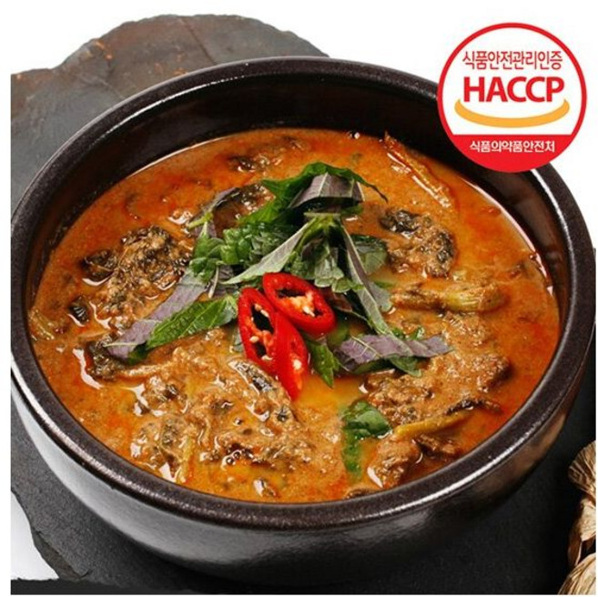 미꾸라지로 만든 진한 식 추어탕 5팩(팩당 450g), 450g, 5개