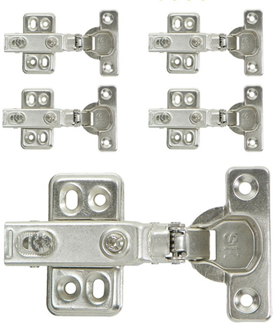 욕실장경첩 아웃도어용 (4개) 피스포함, 4개