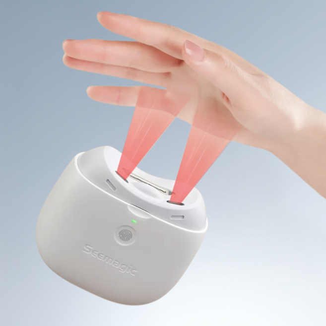 씨매직 전동 손톱깎이 자동 충전식 샤오미 PRO 나혼자산다 키, 1개, 화이트