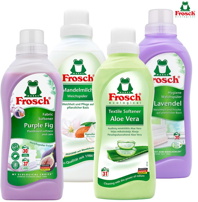 프로쉬 섬유유연제 향기 4종 (4개입), 4개, 750ml