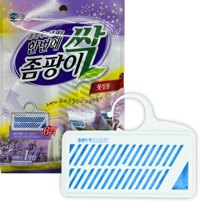 크린스타 라벤다좀팡이싹-옷장용, 1개