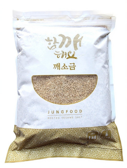 명식품본사 깨소금 [대포장] 가정용 업소용 식당식자재 도매가, 1개, 1kg