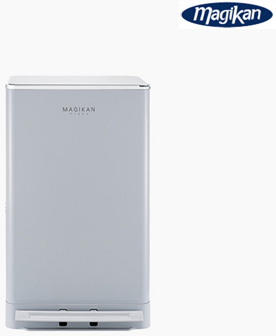 매직캔 휴지통 크롬 히포 21L 그레이 MH250GCR