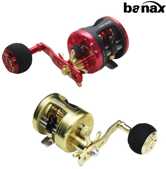 바낙스 LJ100 TJ 장구통릴 베이트릴 바다루어릴 우럭릴 광어 참돔 부시리 (상세설명참조), 150PW(우)+전용보관집, 선택02.바낙스 TJ150+보관집