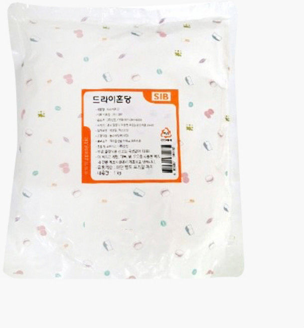 드라이 혼당 (1KG) - 아이싱쿠키 만들 때 간단하게 사용할 수 있는 가루, 1kg, 1개