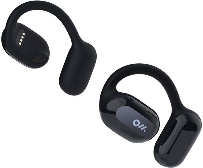 Oladance 웨어러블 스테레오 귀걸이형 무선 블루투스 이어폰, 블루