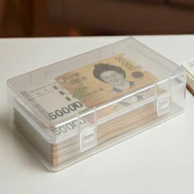 서누픽 지폐 보관 케이스 소품정리함