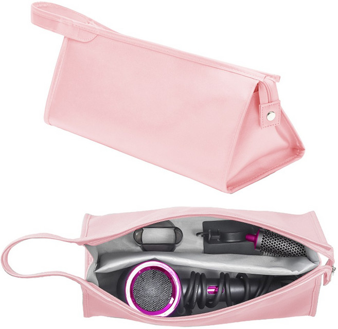 헤어뷰 휴대용 드라이기 파우치 고데기 베이직 케이스, 1개, 핑크