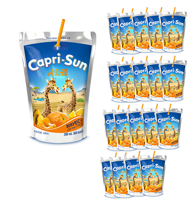 카프리썬 사파리, 200ml, 20개