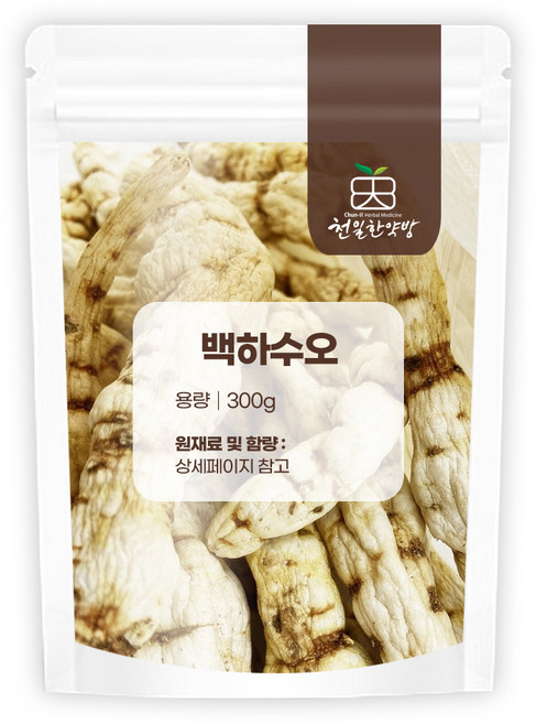 천일한약방 국산 백하수오, 300g, 1개