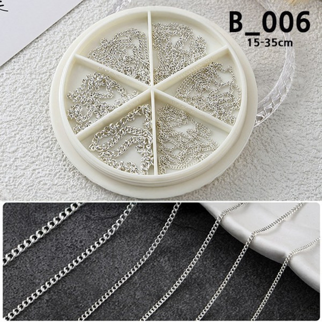 치프몰 스톤 네일 파츠 세트 81종, 1개, B_006