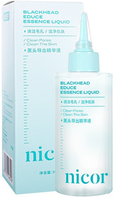 nicor 黑頭導出精華液, 150ml黑頭導出精華液, 白色, 精華液