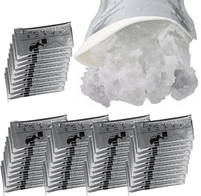 잔대리 휴대용 소변통 일회용 소변기, 50개