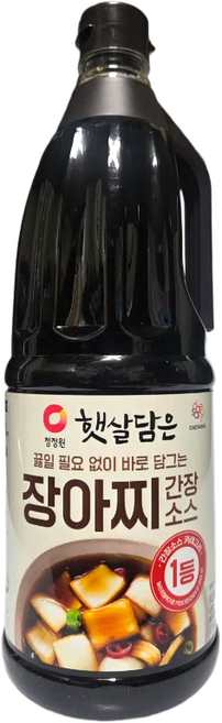 청정원 장아찌 간장소스, 1.7L, 1개