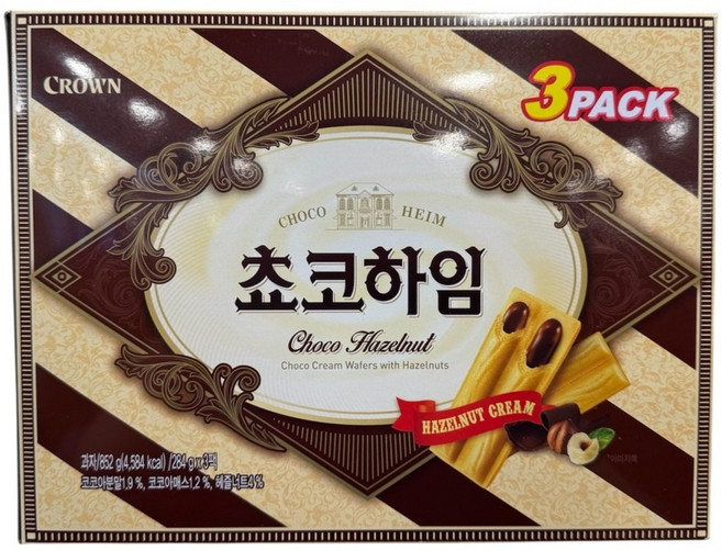 크라운 쵸코하임, 852g, 1박스