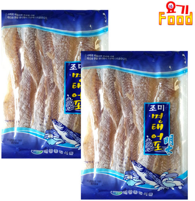 [요기푸드] 조미 명태어포 350g x 2개, 400g