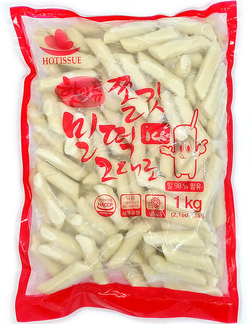 쫄깃 밀떡 그대로 옛날 떡볶이 1kg, 1개
