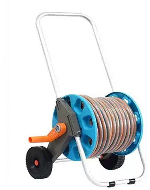 릴호스 100미터 텃밭 논 밭 학교 운동장 정원 마당 관수호스, A, 1개