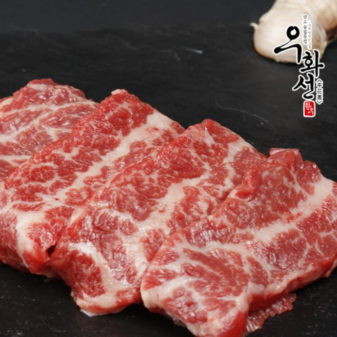 숙성한우 투뿔 1++(8)앞치마살 200g/냉장, 없음