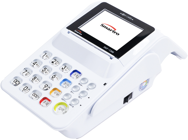 스마트로 관리비없는 무선 와이파이 신용카드단말기, 1개, SMT-T266