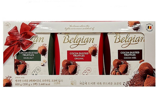 벨지안 트러플 어쏘트 600g (200g ), 1개