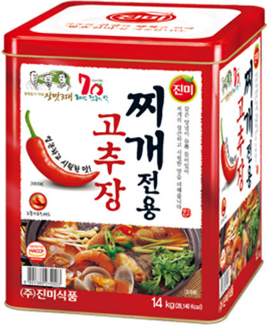 진미 고추장 찌개전용, 14kg, 1개