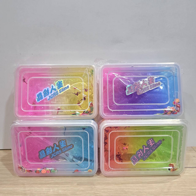JCRS 晶彩人生 史萊姆 亮粉黏土, 彩色, 200g, 1個