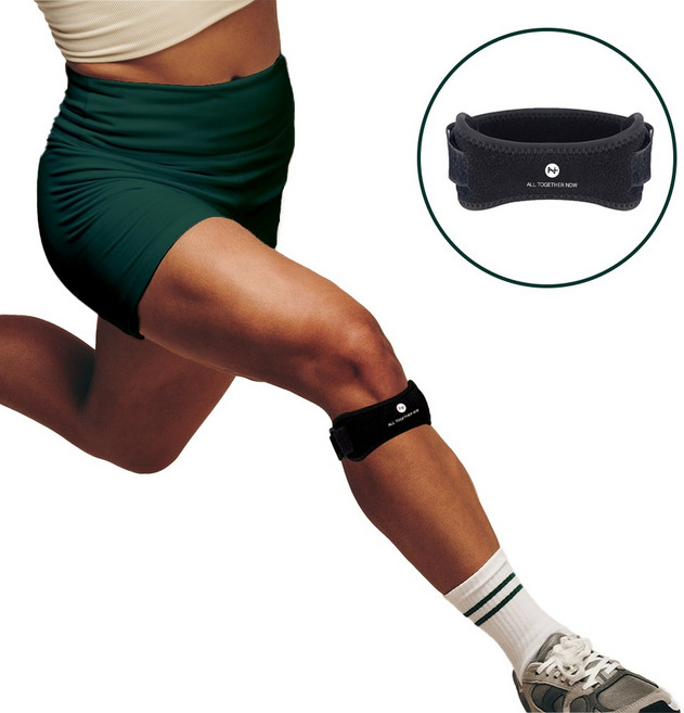 휴책 보호대연구소 무릎보호대 슬개건 슬개골 보호대 러닝 무릎 보호대 아대 관절 보호 밴드, 1개