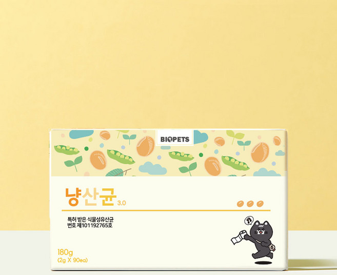 강아지 고양이 유산균 바이오펫츠 냥산균60g 90EA, 90회분, 장건강/유산균, 1개