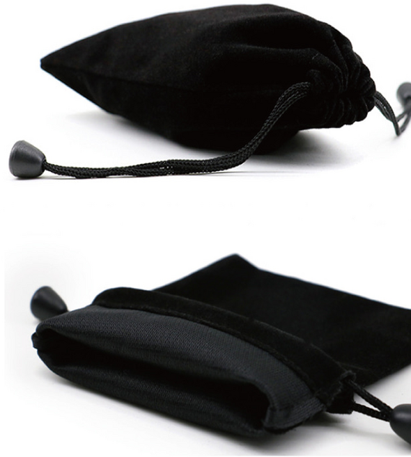 벨벳 스트링파우치 5P 시계 쥬얼리 귀중품 생리대 복주머니 더스트백