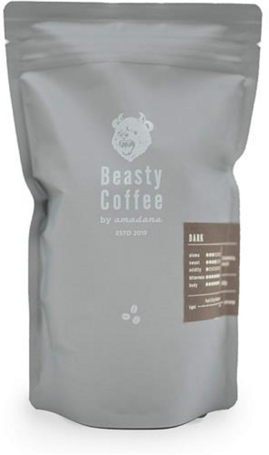 [Beasty Coffee]Coffee Beans커피 빈즈(다크)200g, 수량, 상세참조, 1개