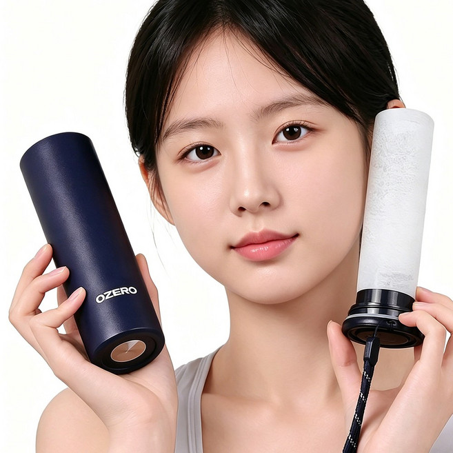 오제로 아이스 쿨링 미니 쿨링바, 1개, 네이비