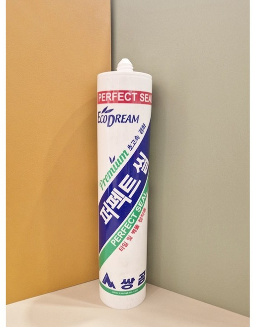 쌍곰 퍼펙트실 타일본드 타일접착제 탄성접착제 석재 타일 1액형 쉘터글루 초강력 타일에폭시 다용도 접착제 카트리지, 1개