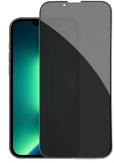 아이폰 11 사생활 프라이버시 보호 풀커버 액정 보호 방탄 강화 유리 휴대폰 핸드폰 필름, 1개