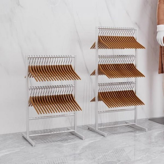 강아지 옷장 애견 진열대 정리 용품 반려견 행거 50cm 무광블랙 3단