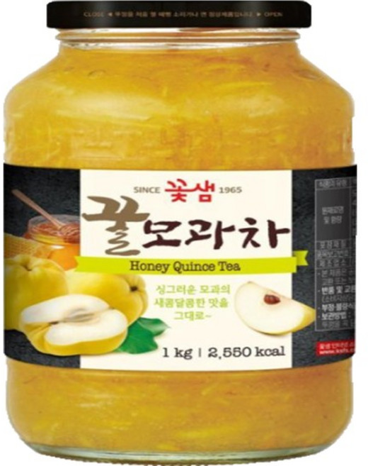 꽃샘 꿀모과차 1kg 1박스, 1개
